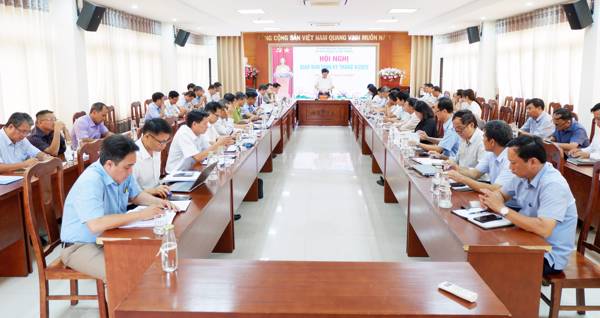 Hội nghị Giao ban định kỳ tháng 8