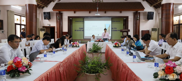 Hội nghị tham vấn sửa đổi Quyết định 42 và Quyết định 64 của Thủ tướng Chính phủ