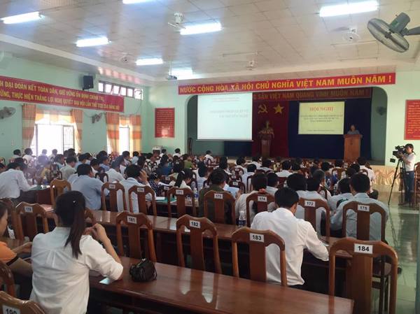 Sở Tài nguyên và Môi trường phối hợp với UBND huyện Ea Kar tổ chức hội nghị tập huấn tuyên truyền, phổ biến pháp luật về lĩnh vực tài nguyên nước và khoáng sản