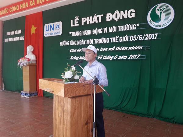 Phát động “Tháng hành động vì môi trường”  Hưởng ứng ngày môi trường thế giới năm 2017