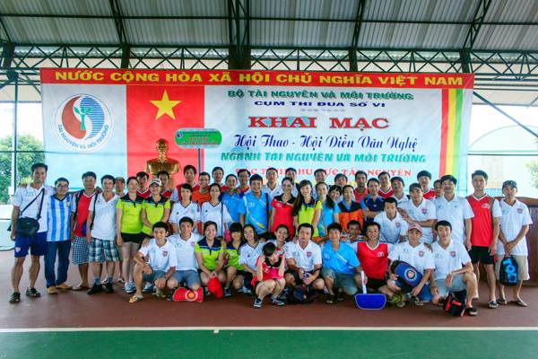 Sở Tài nguyên và Môi trường Đắk Lắk tham gia hội thao – hội diễn văn nghệ cụm thi đua số 6 Bộ Tài nguyên và Môi trường. tổ chức tại Tỉnh Gia Lai