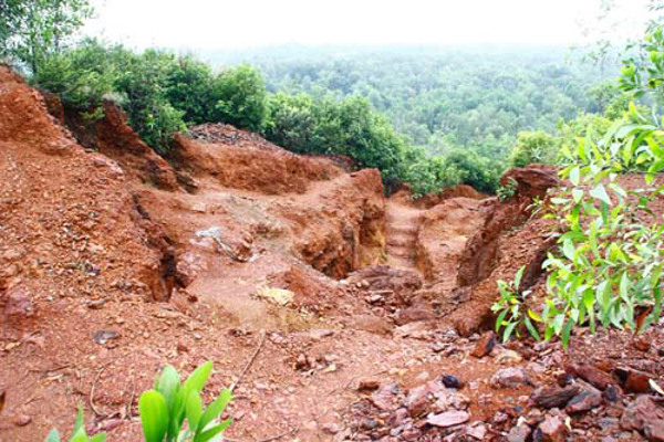 Cần ngăn chặn tình trạng phá rừng, khoét núi tìm kiếm đá màu trái phép ở Krông Năng - Đắk Lắk